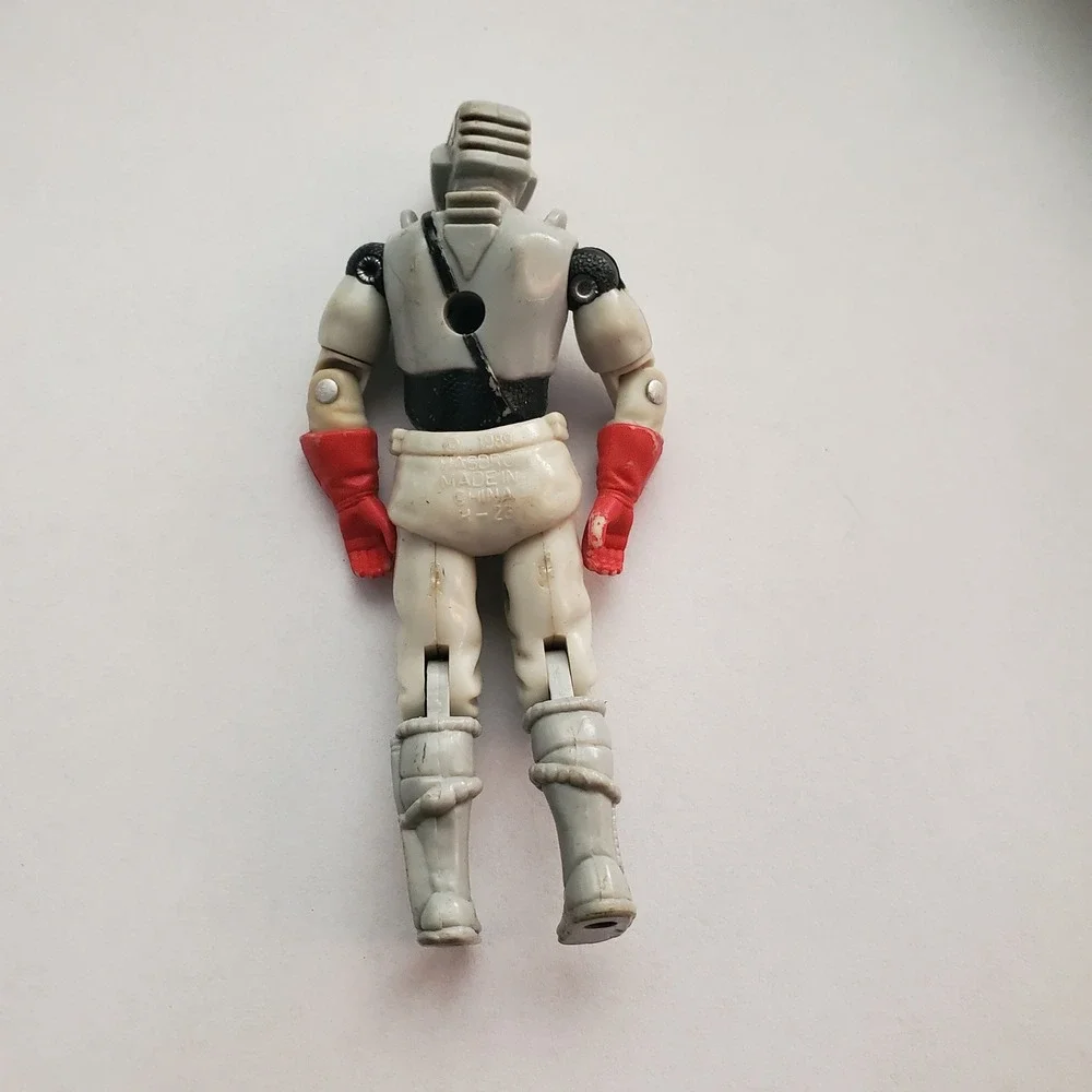 Vintage 1989 Hasbro GI Joe Sci-Fi v2 Sludge Viper Action Figure Grey Red 3.75in